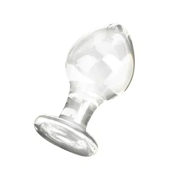 Buttplug in Vetro 9 cm diametro large