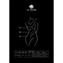 Tutina sexy Criss Cross Neck Bodystocking