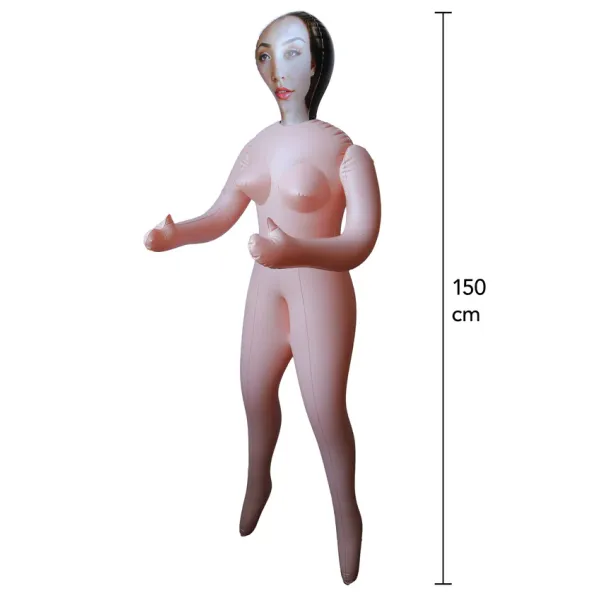 Bambola gonfiabile mora 150 cm