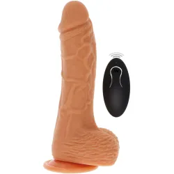 Dildo Realistico a Spinta e Rotazione 20 cm