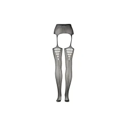 Collant Sexy aperto vita alta rete fine