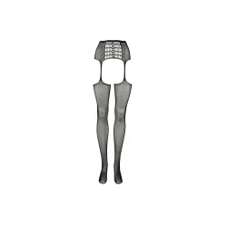 Collant Sexy aperto vita alta rete fine