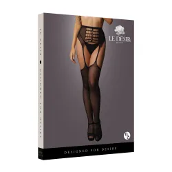 Collant Sexy aperto vita alta rete fine
