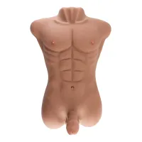 Busto Maschile Masturbatore Pene Realistico