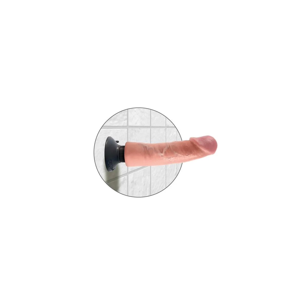Dildo Vibrante realistico con Ventosa 19 cm
