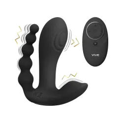 Vibratore tripla stimolazione con telecomando
