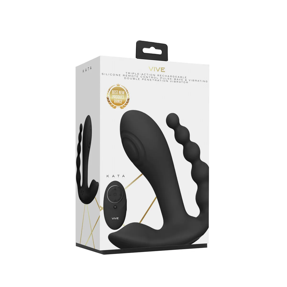 Vibratore tripla stimolazione con telecomando