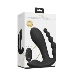 Vibratore tripla stimolazione con telecomando