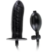 Dildo gonfiabile 16 cm in lattice