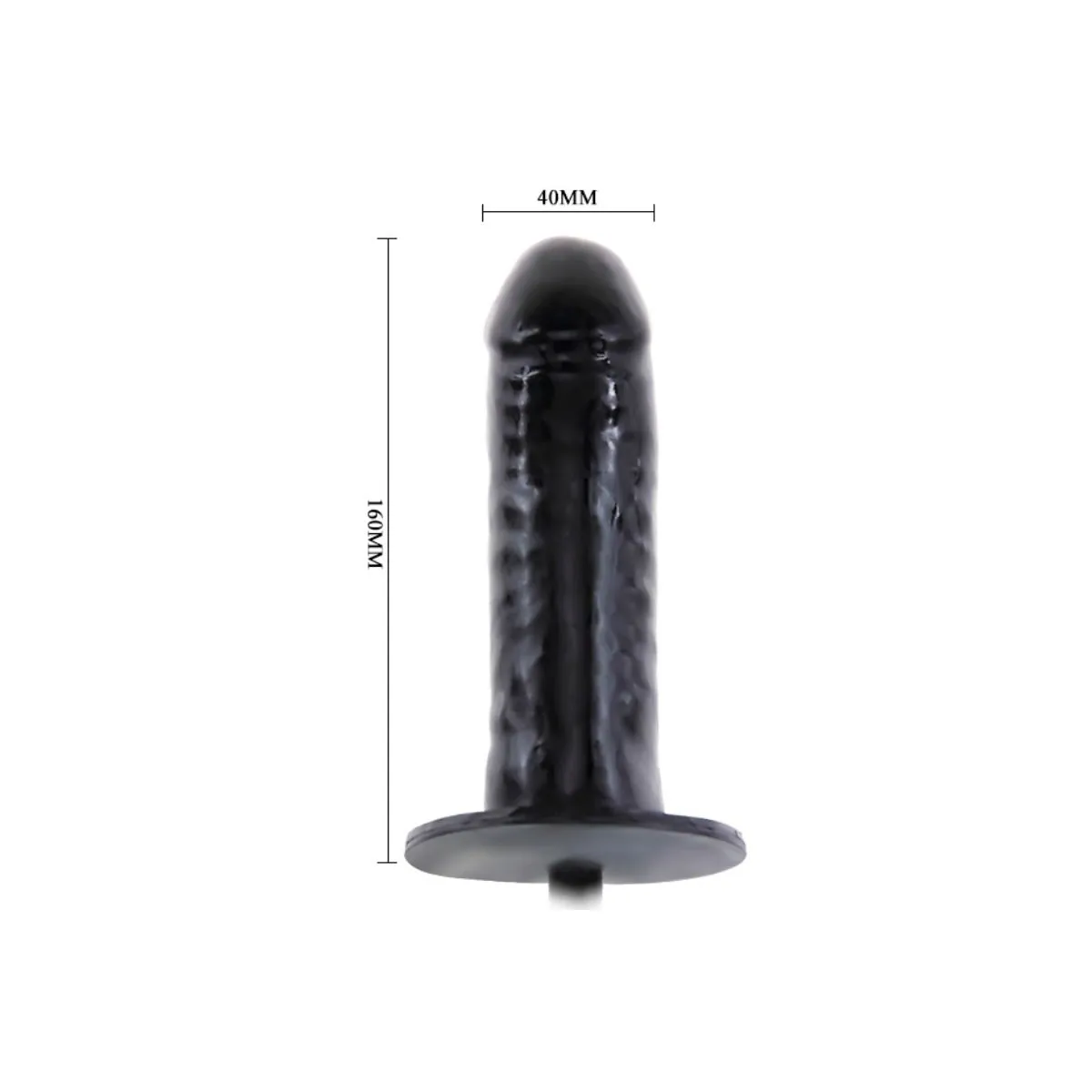 Dildo gonfiabile 16 cm in lattice