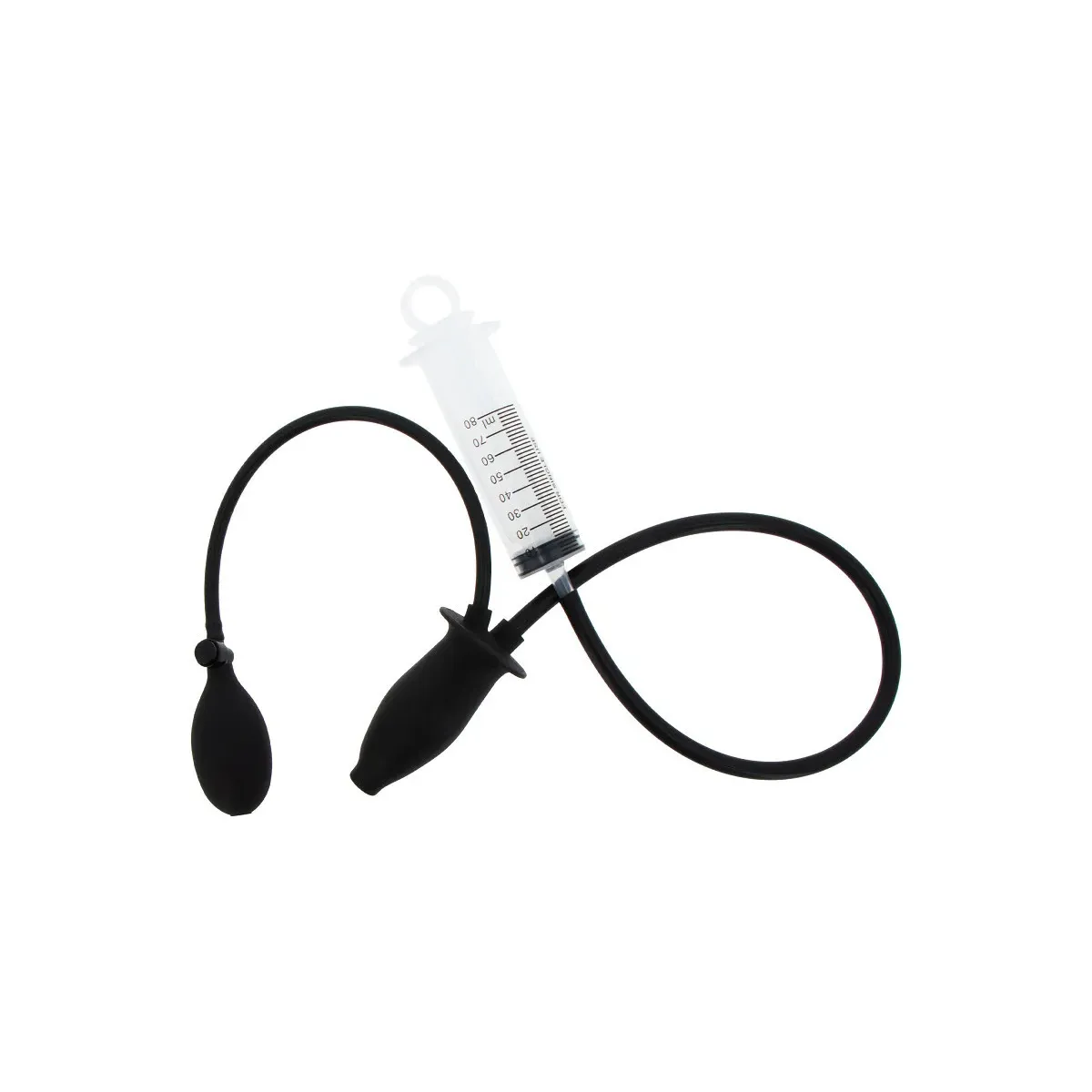 Plug Anale gonfiabile con dosa lubrificante