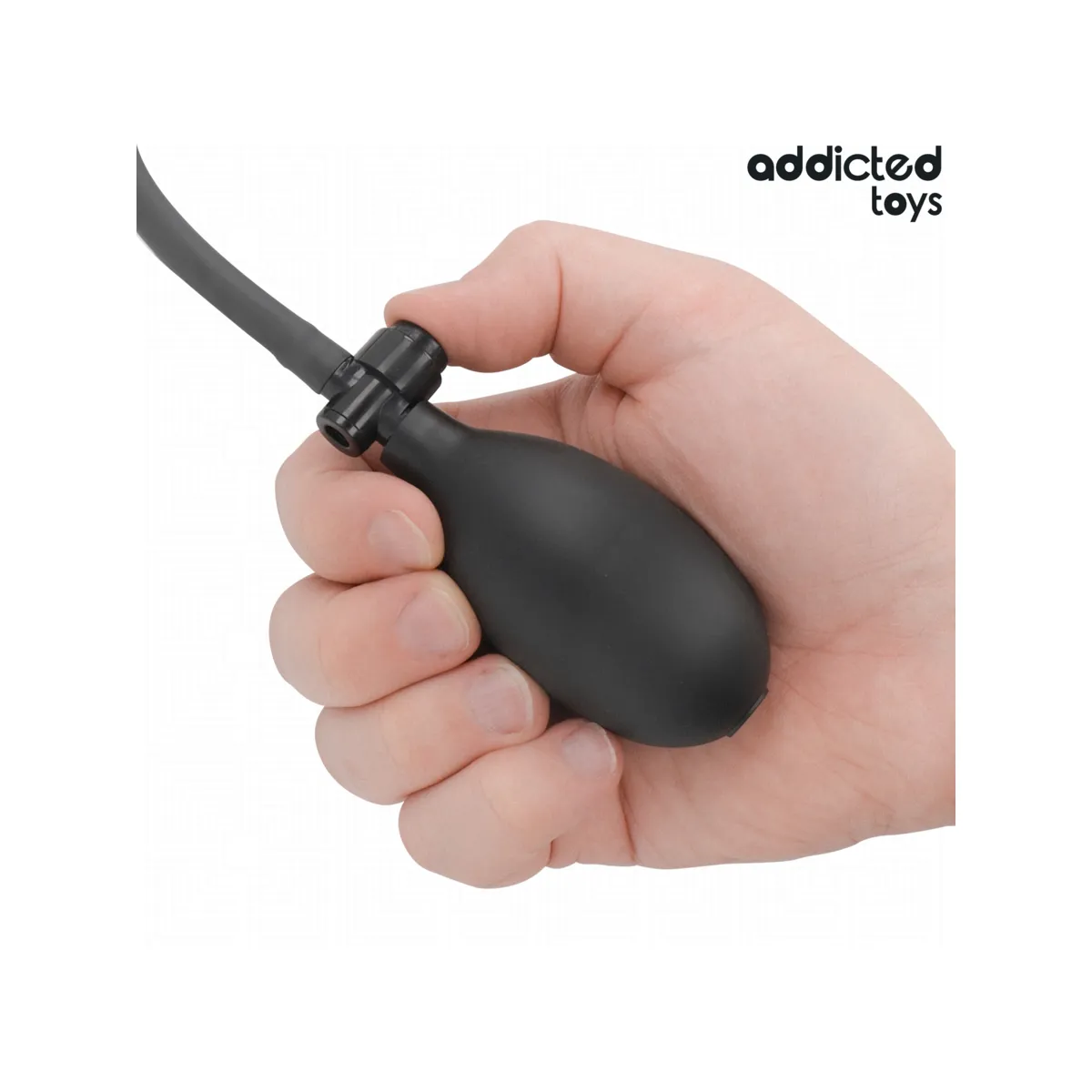 Dildo Gonfiabile Maxi nero 30 cm