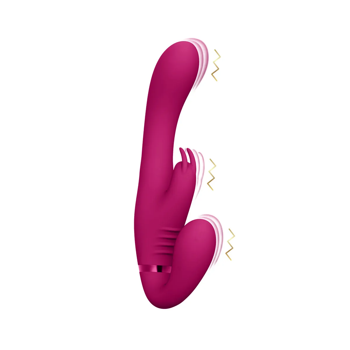 Vibratore Strapon Rabbit Strapless