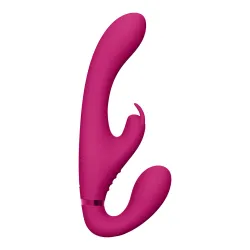 Vibratore Strapon Rabbit Strapless