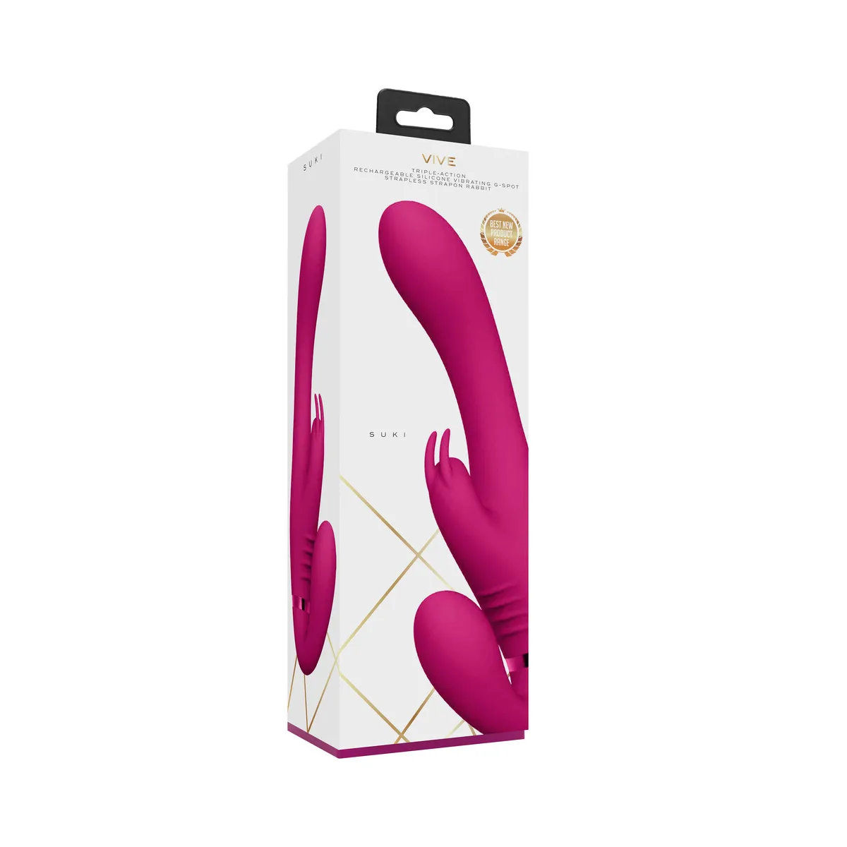 Vibratore Strapon Rabbit Strapless
