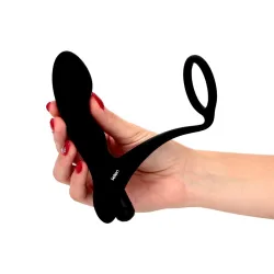 Vibratore per prostata con anello pene