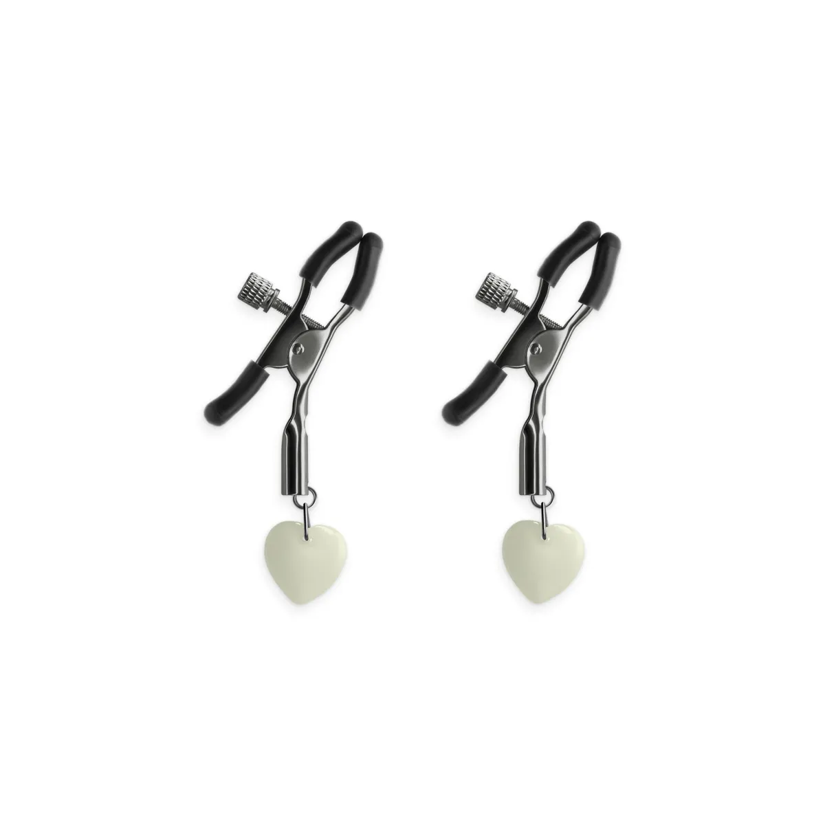 Strizza Capezzoli Regolabili e Cuore Luminoso