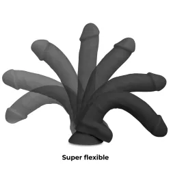 Dildo Realistico silicone con ventosa 24 cm