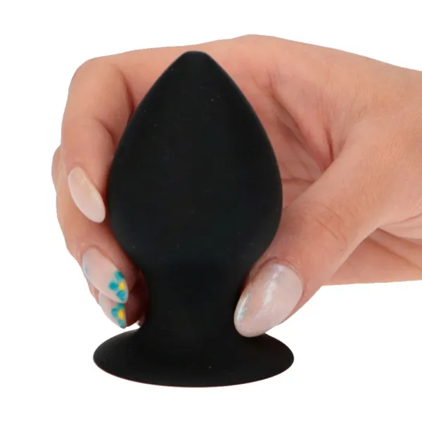 Plug Anale in Silicone con Ventosa