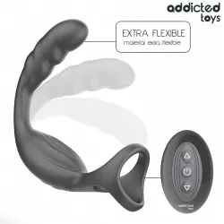 Vibratore prostata anello pene e telecomando