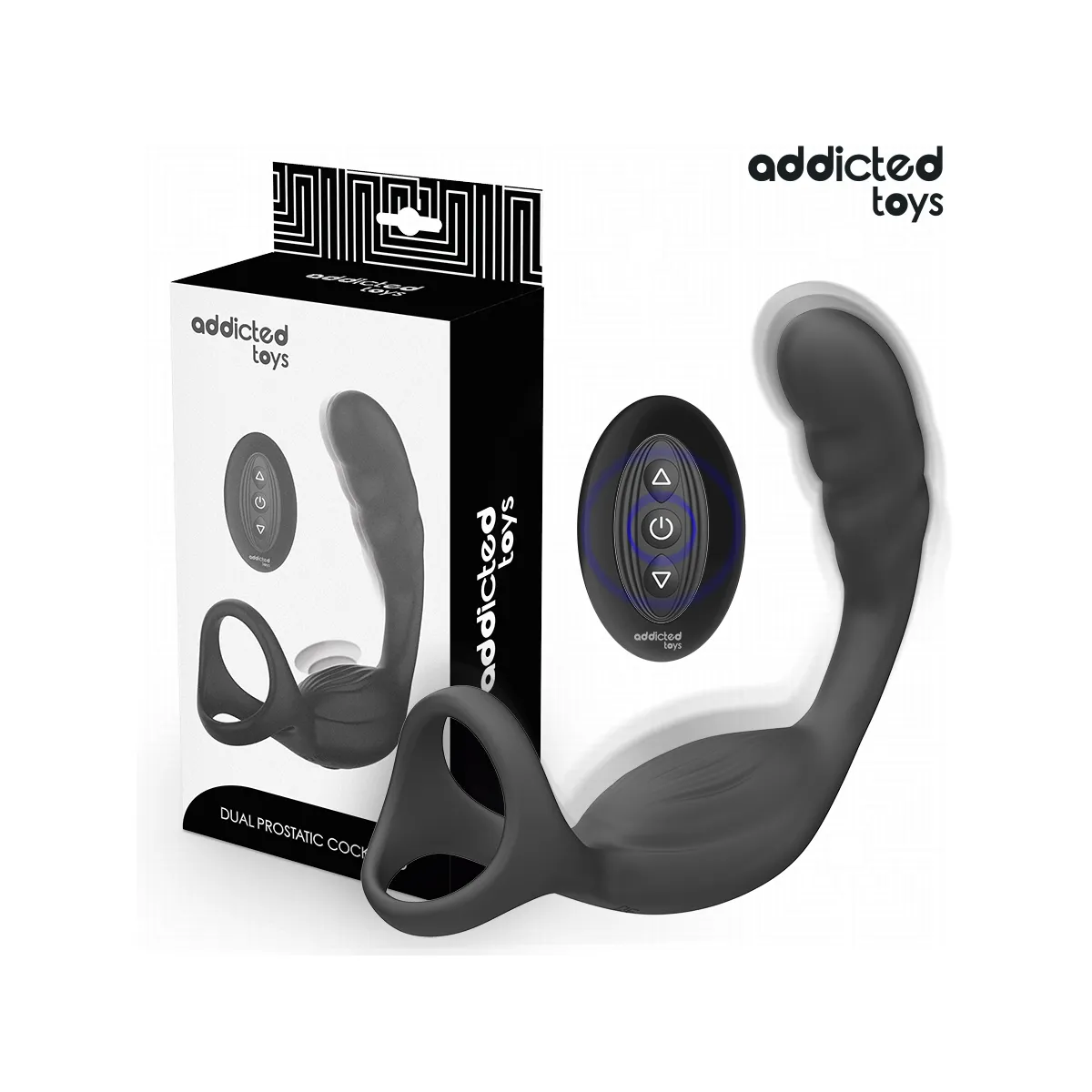 Vibratore prostata anello pene e telecomando