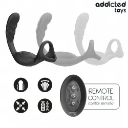 Vibratore prostata anello pene e telecomando