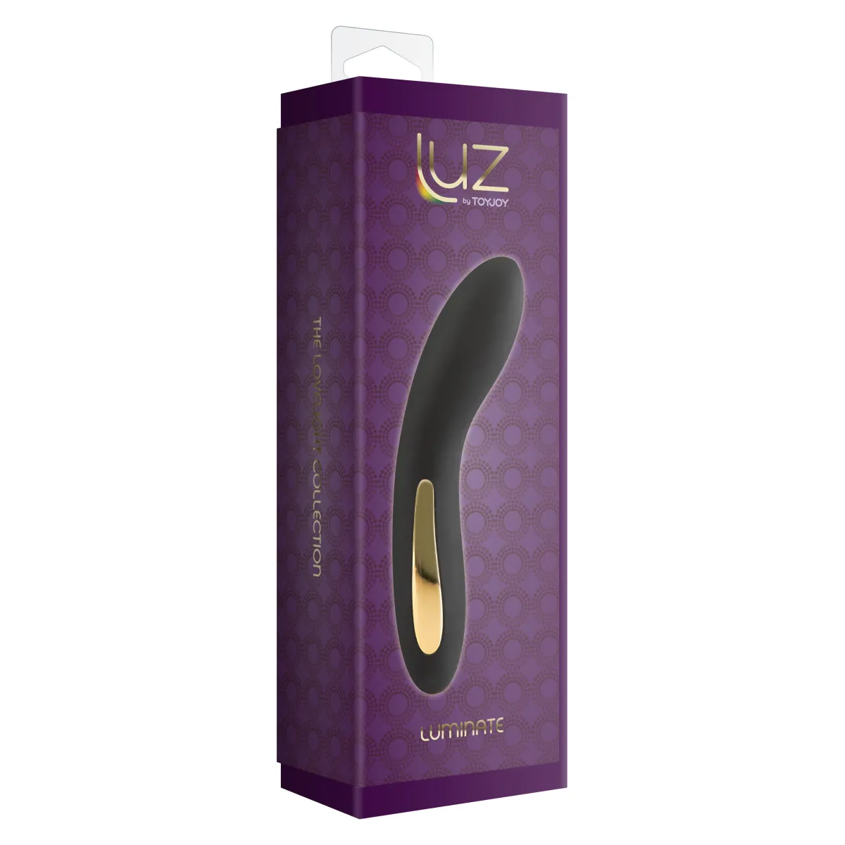Vibratore per punto G con led da 17 cm