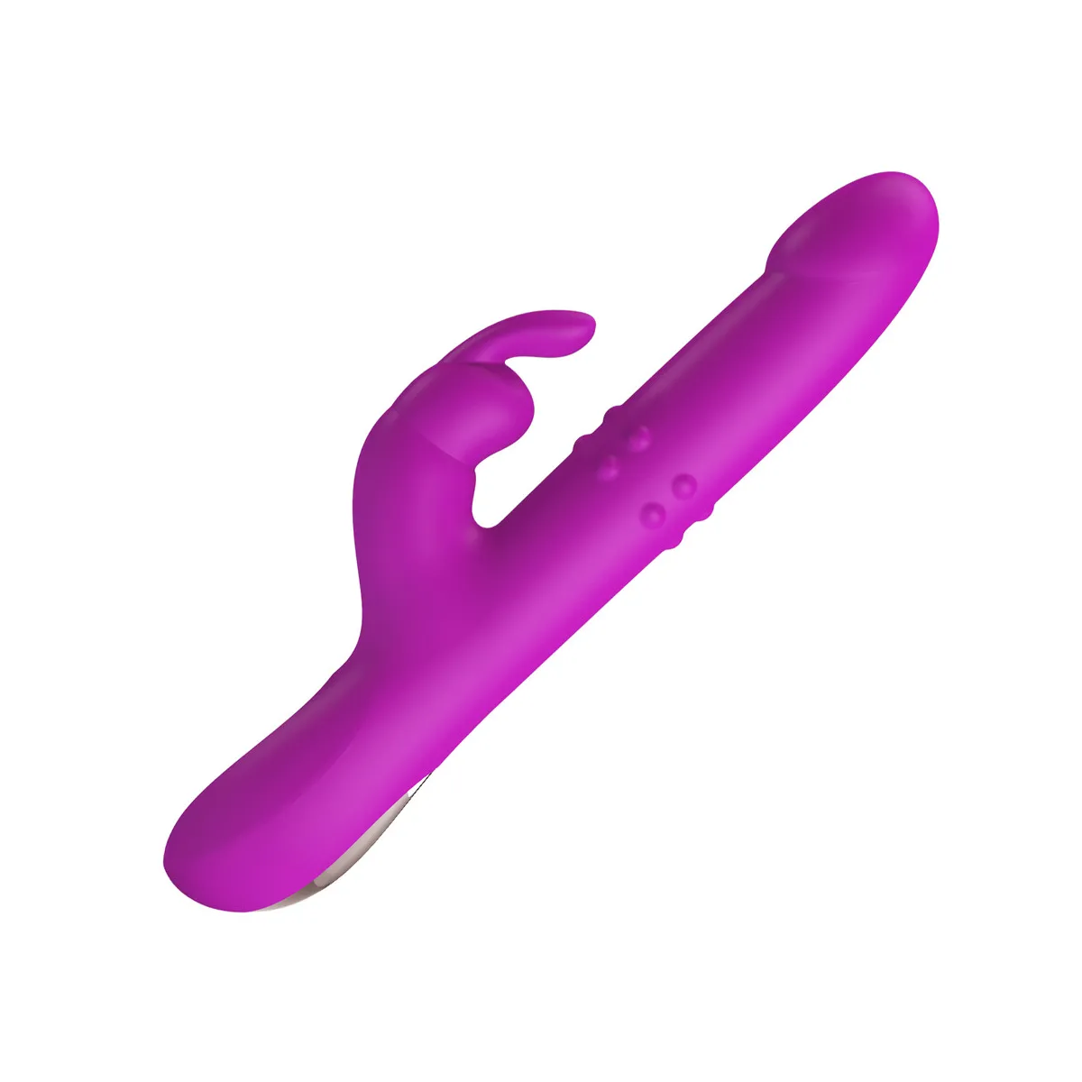 Vibratore Rabbit a Spinta e Rotante 25 cm