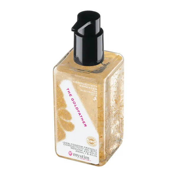 Gel conduttivo sex toys e-shock con oro 23k