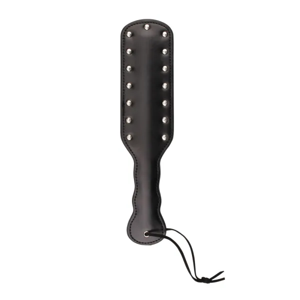 Paletta BDSM con borchie nera 32 cm
