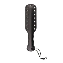 Paletta BDSM con borchie nera 32 cm