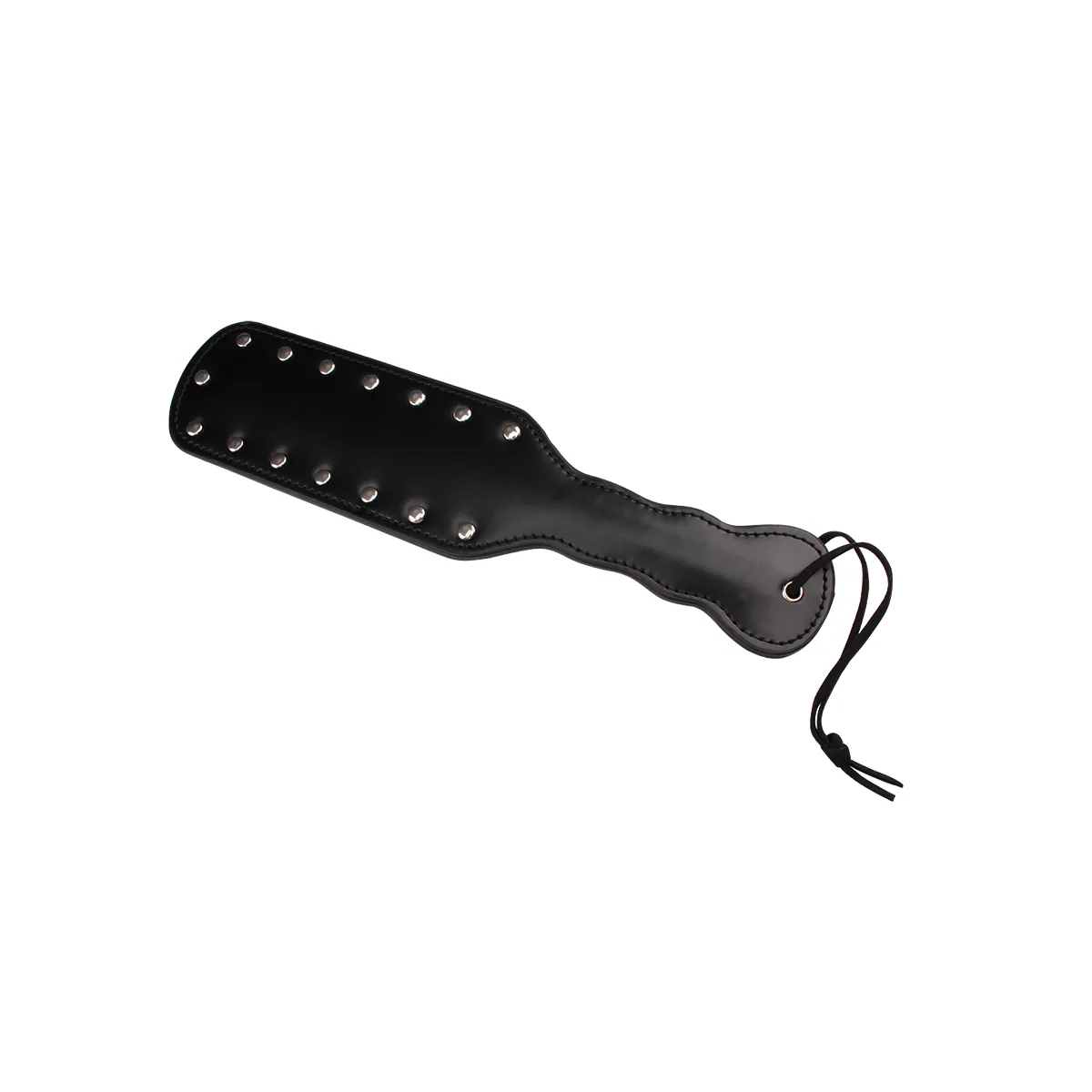 Paletta BDSM con borchie nera 32 cm