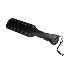 Paletta BDSM con borchie nera 32 cm