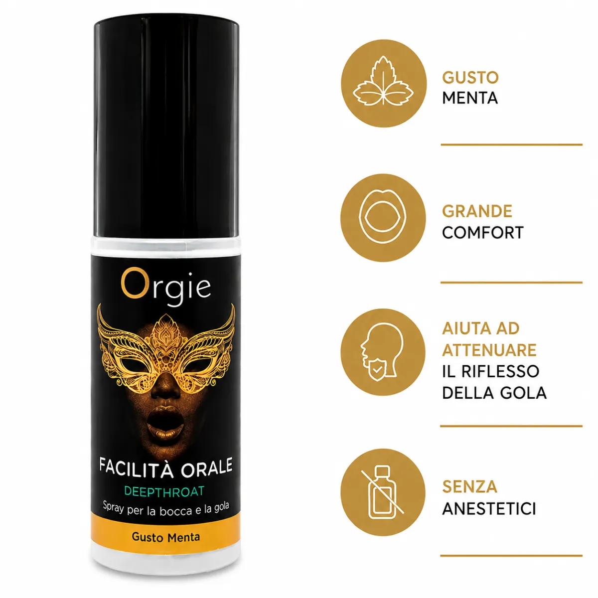 Spray sesso orale pratica Deepthroat 15 ml