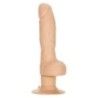 Vibratore realistico testicoli 12,75cm chiaro