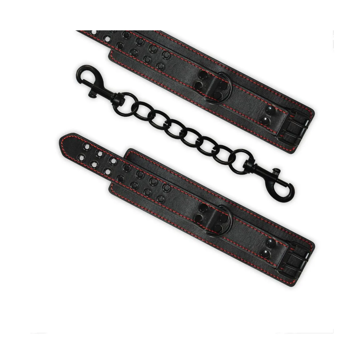 Cavigliere BDSM regolabili con catena