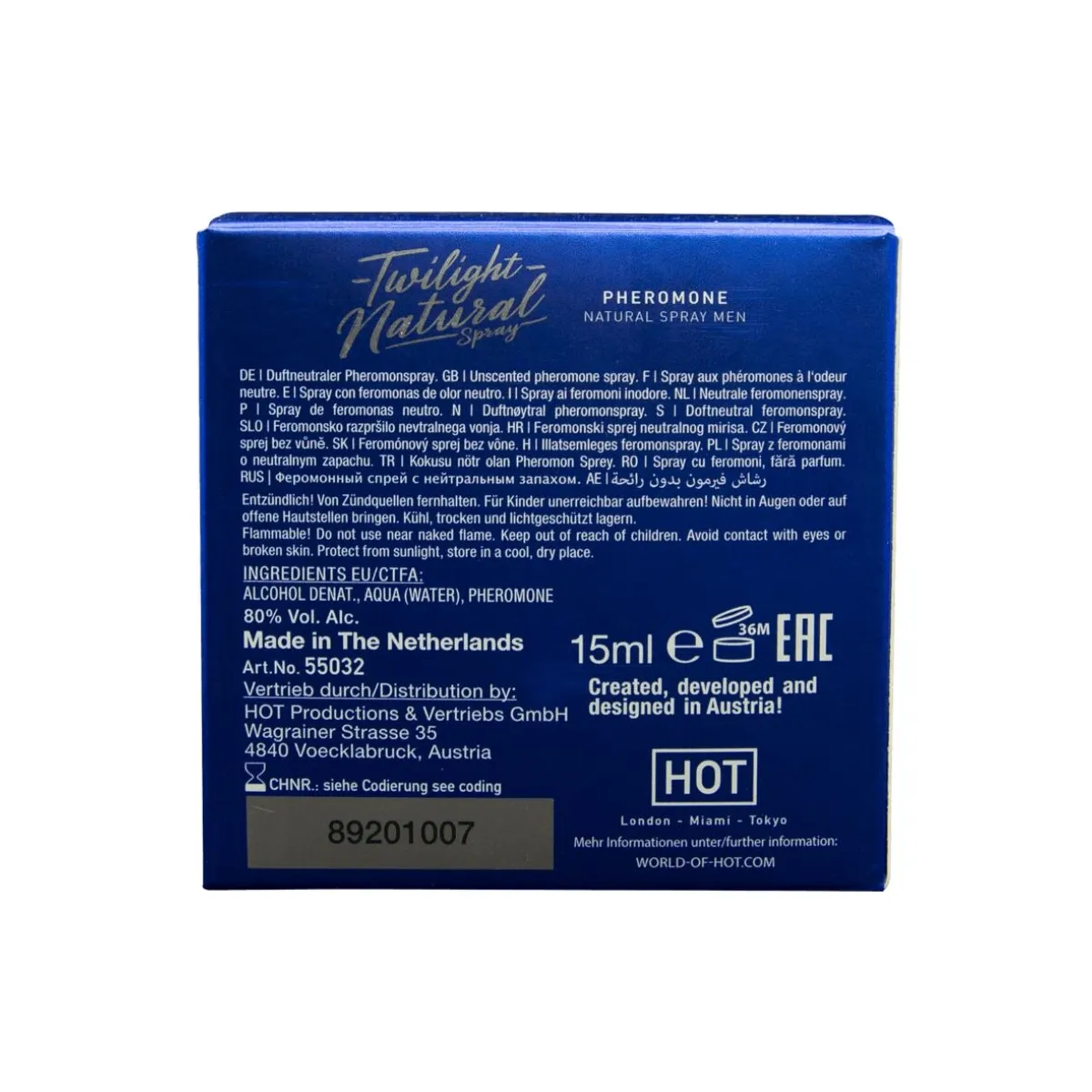Spray feromoni uomo twilight inodore