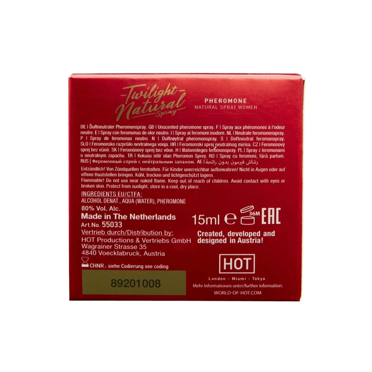 Spray feromoni twilight donna inodore