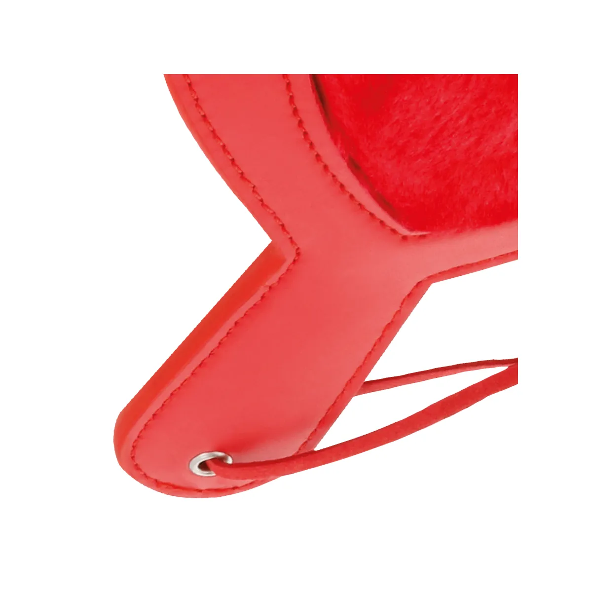 Pagaia a cuore ecopelle interno in peluche