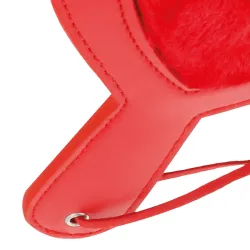 Pagaia a cuore ecopelle interno in peluche