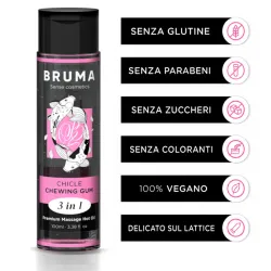 Olio Massaggi Commestibile Chewing gum 100 ml