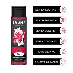 Olio Massaggi Commestibile Fragola 100 ml