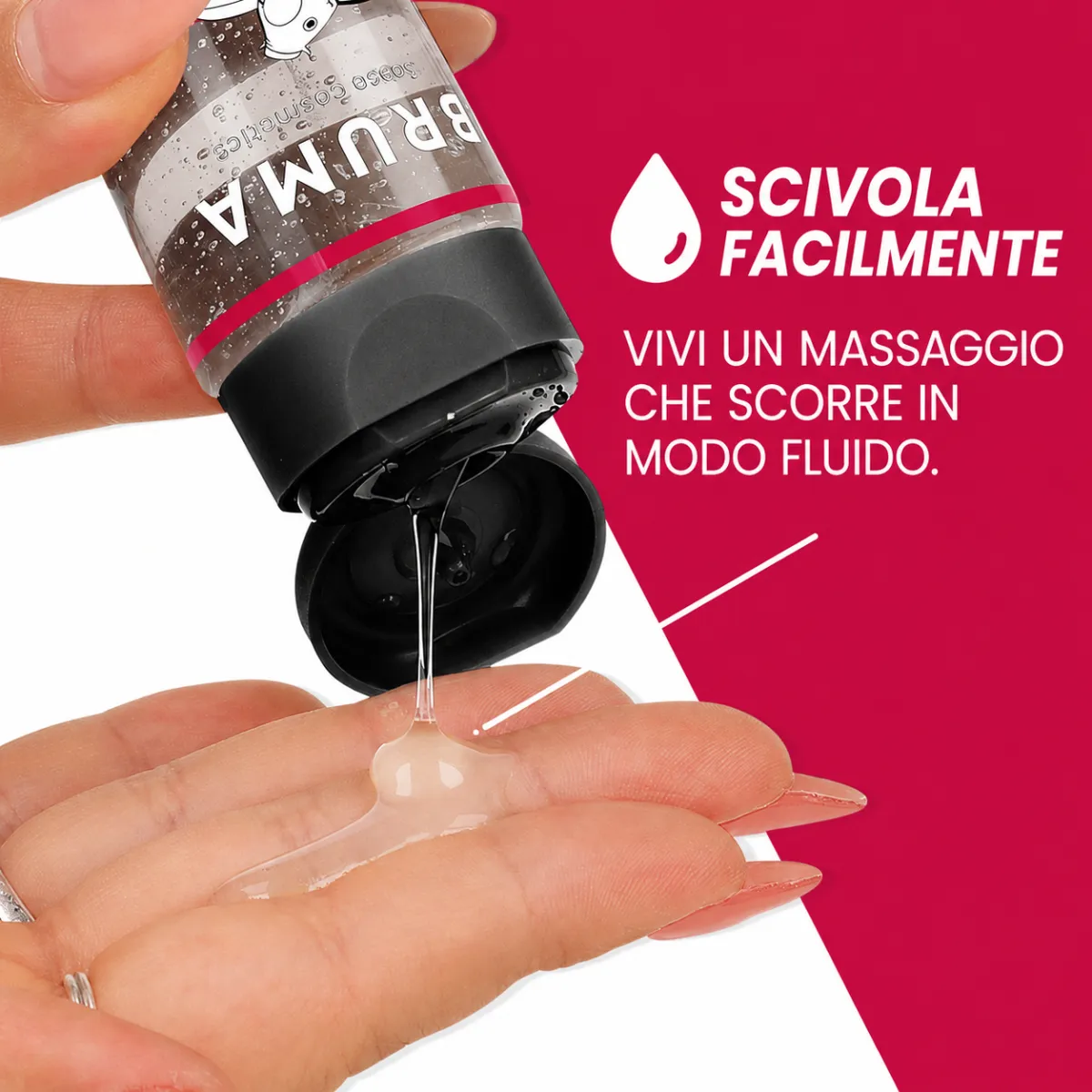 Olio Massaggi Commestibile Fragola 100 ml
