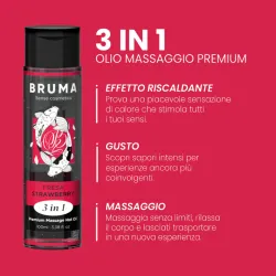 Olio Massaggi Commestibile Fragola 100 ml