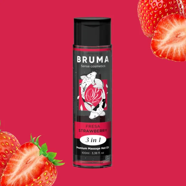 Olio Massaggi Commestibile Fragola 100 ml