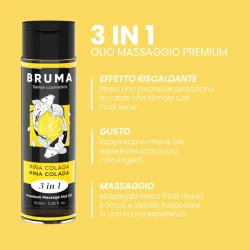 Olio Massaggi Commestibile Pina Colada 100 ml