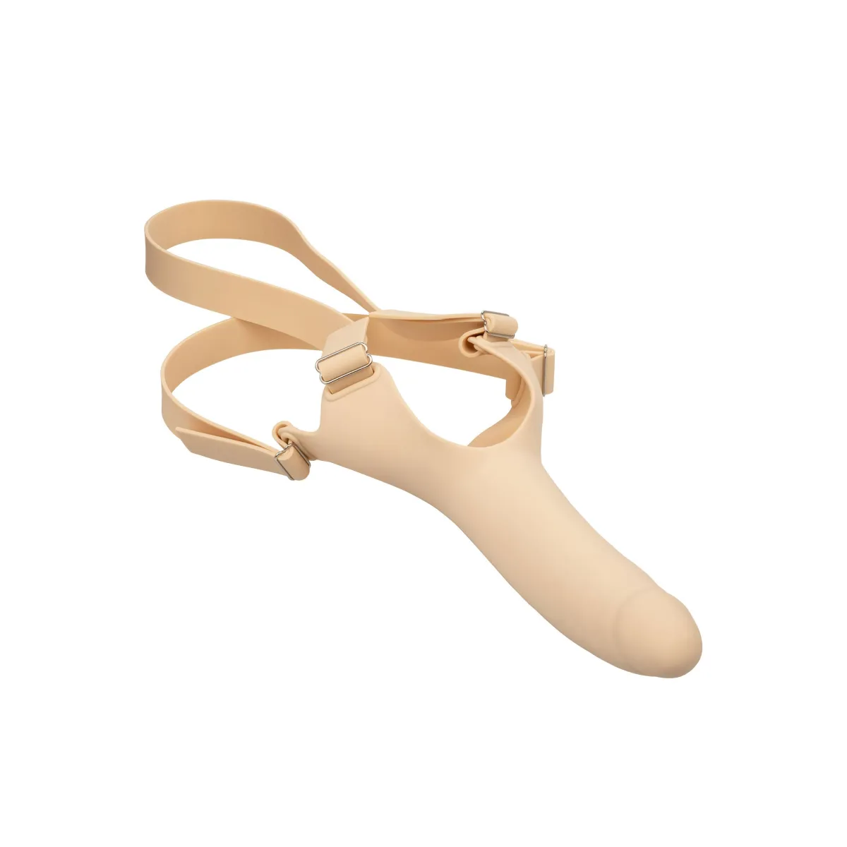 Dildo per viso indossabile in silicone 14 cm