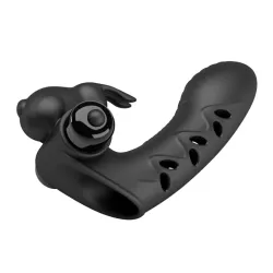 Vibratore da dito clitorideo nero
