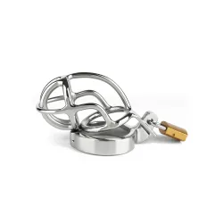 Gabbia Pene Metallo Curva 9 cm