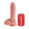 Fallo realistico chiaro con testicoli 21,5 cm Fallo realistico chiaro con testicoli 21,5 cm